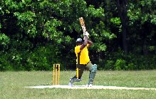 Atlantis' Henderson Blades has been in good T20 knick this seaon. Photo by John Aaron