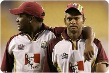 Old Pals Brian Lara and Shivnarine Chanderpaul