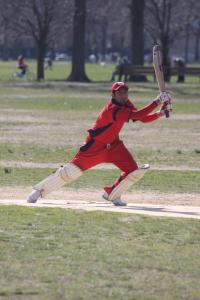 Sameet Khawaja drive throught the covers 