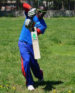 Trinson Carmichael led Liberty on the opening day of EACA 2014 Season with 3 for 13 and a blistering knock of 69