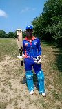 Liberty SC's Francis Mendonca scored 103 in a record crushing win over All Star C.C.