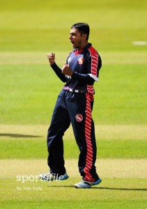 Timil Patel was USA's Leading Wicket taker at the World Cricket League Division Four Tournament 2016 